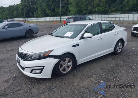 2015 Kia Optima Lx из США, поврежденный, VIN 5XXGM4A7XFG509610